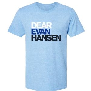 Dear Evan Hansen Blue Logo Tee